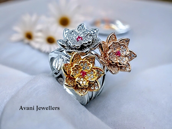 Avani Jewellers Silver Ladies Cocktail Ring - 9.73, 12