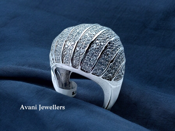 Avani Jewellers Silver Ladies Cocktail Ring - 15.71, 15