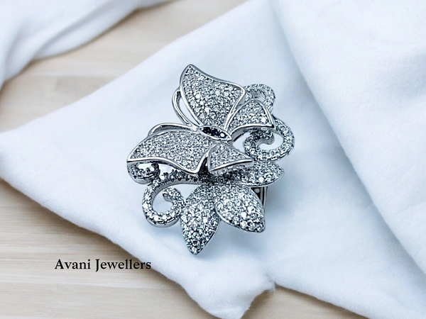 Avani Jewellers Silver Ladies Cocktail Ring - 8.8, 17