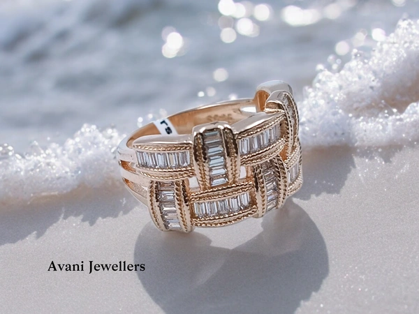 Avani Jewellers Silver Ladies Cocktail Ring - 4.44, 10