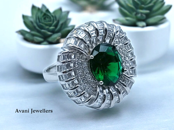 Avani Jewellers Silver Ladies Cocktail Ring - 9.76, 18