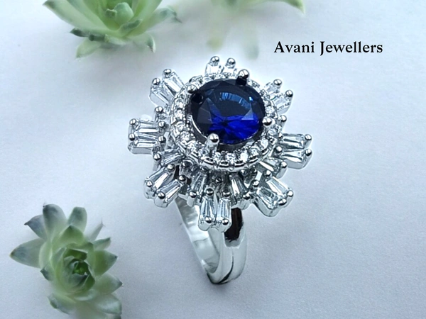 Avani Jewellers Silver Ladies Cocktail Ring - 5.72, 11
