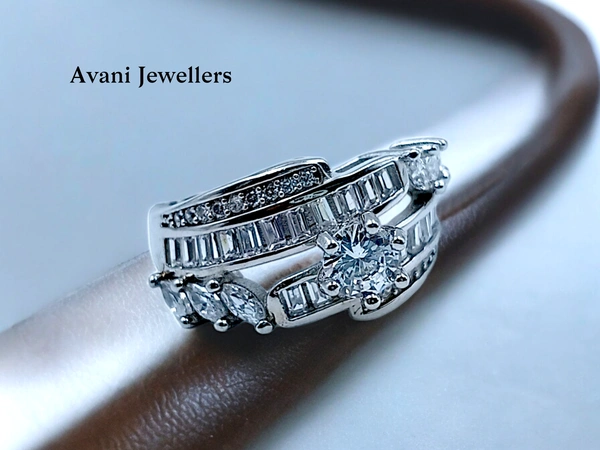 Avani Jewellers Silver Ladies Cocktail Ring - 5.63, 16