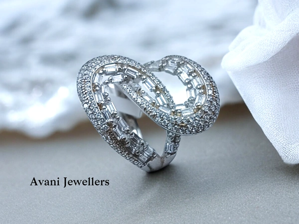 Avani Jewellers Silver Ladies Cocktail Ring - 6.88, 18