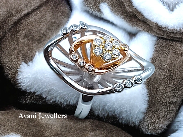 Avani Jewellers Silver Ladies Cocktail Ring - 8.83, 11