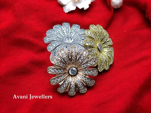 Avani Jewellers Silver Ladies Cocktail Ring - 12.16, 13