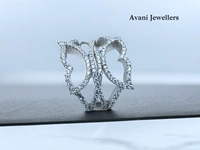 Avani Jewellers Silver Ladies Cocktail Ring - 6.8, 14
