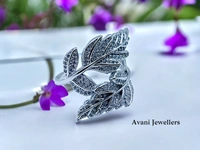 Silver Ladies Cocktail Ring - 7.37, 20