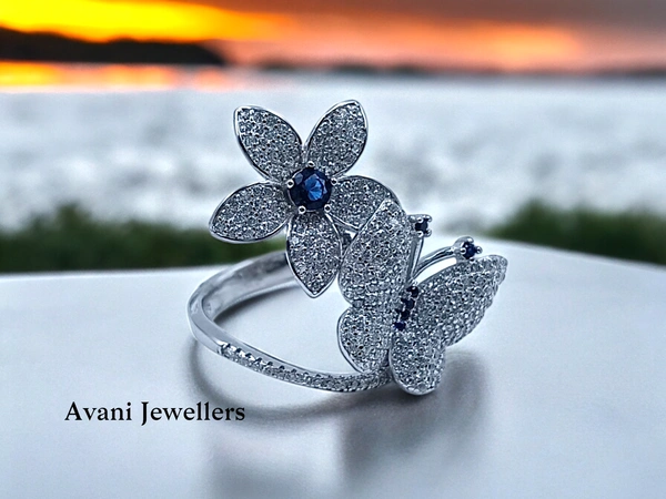 Avani Jewellers Silver Ladies Cocktail Ring - 9.57, 21
