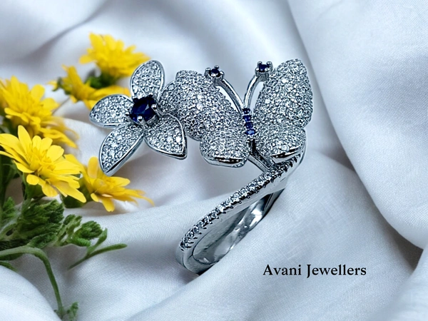 Avani Jewellers Silver Ladies Cocktail Ring - 9.57, 21