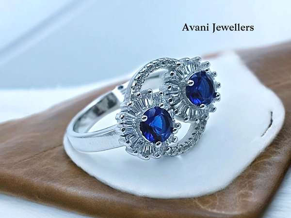Avani Jewellers Silver Ladies Cocktail Ring - 4.89, 18