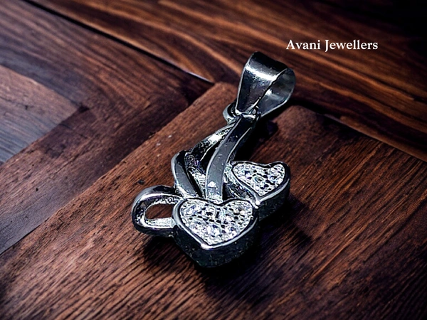 Avani Jewellers Silver Love Pendant - 1.22