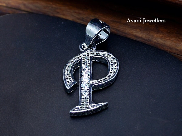 Avani Jewellers Silver Name Pendant - 1.14