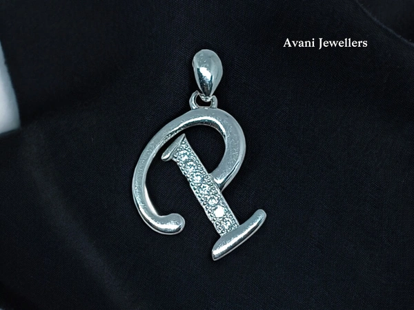 Avani Jewellers Silver Name Pendant - 2.46