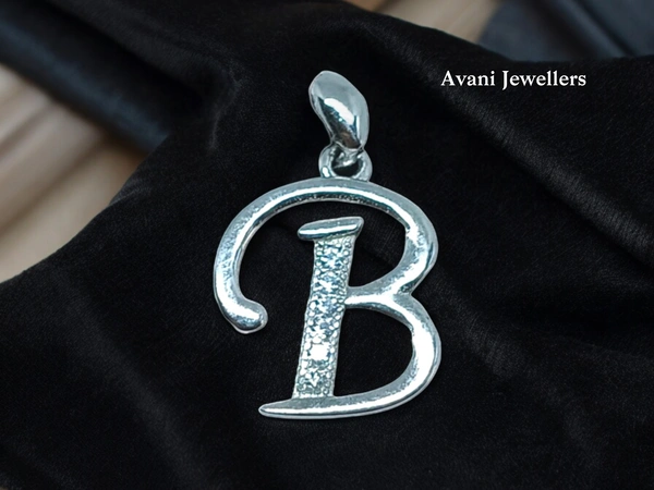 Avani Jewellers Silver Name Pendant - 2.28
