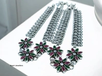 Avani Jewellers Antique Silver Paayal - 70.4, 11 Inch