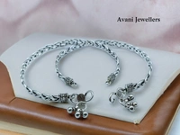 Avani Jewellers Silver Fancy Paayal - 67.7, Free Size