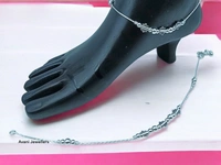 Avani Jewellers Silver Fancy Paayal - 18, 10.5 Inch