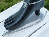 Avani Jewellers Silver Fancy Paayal - 26.8, 10.5 Inch