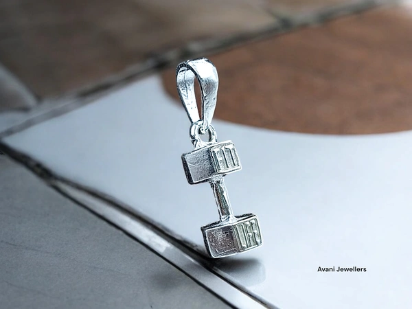 Avani Jewellers Silver Gents Fancy Pendant - 5.73