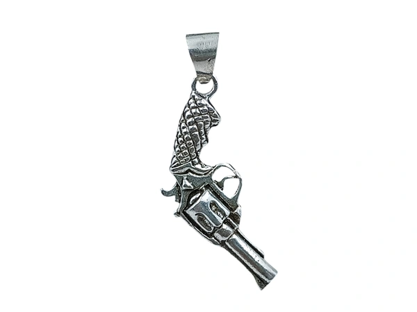 Avani Jewellers Silver Gents Fancy Pendant - 4.7