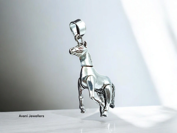 Avani Jewellers Silver Gents Fancy Pendant - 7.15