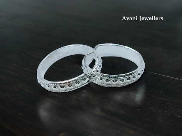 Avani Jewellers Silver Plain Bichiya - 2.7
