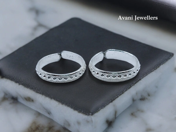 Avani Jewellers Silver Plain Bichiya - 2.7