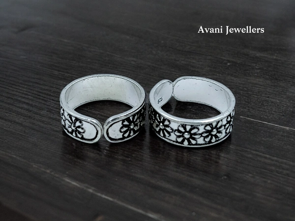 Avani Jewellers Silver Plain Bichiya - 3.26