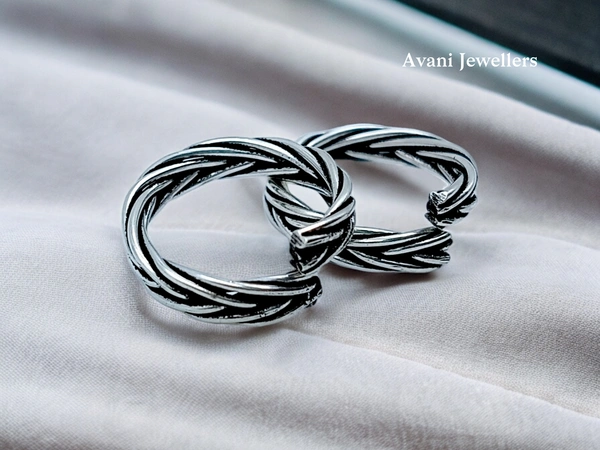 Avani Jewellers Silver Plain Bichiya - 2.95