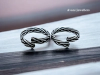 Avani Jewellers Silver Plain Bichiya - 2.95