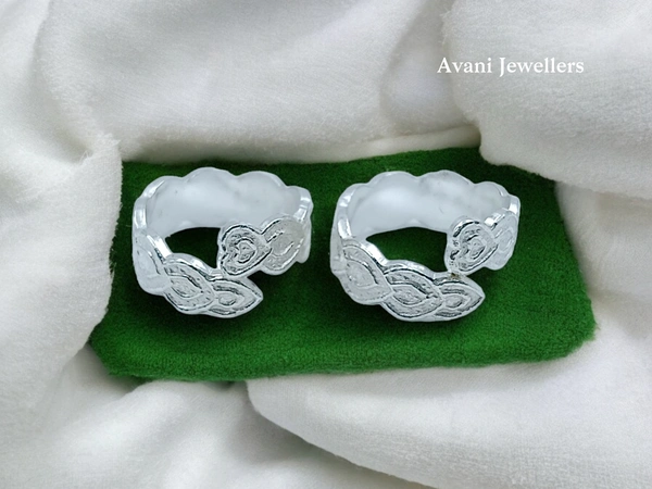 Avani Jewellers Silver Plain Bichiya - 2.82