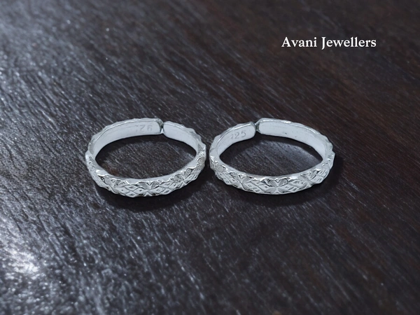 Avani Jewellers Silver Plain Bichiya - 2.36