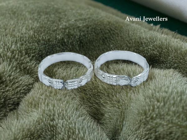 Avani Jewellers Silver Plain Bichiya - 2.58