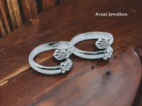 Avani Jewellers Silver Plain Bichiya - 4.4