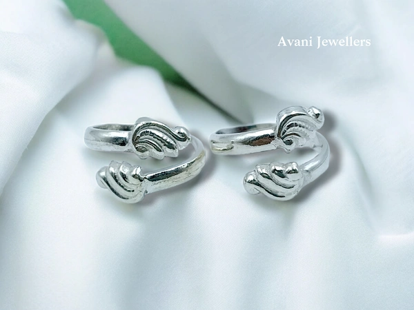 Avani Jewellers Silver Plain Bichiya - 4.7