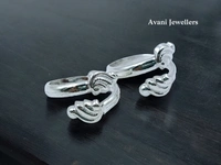 Avani Jewellers Silver Plain Bichiya - 4.7