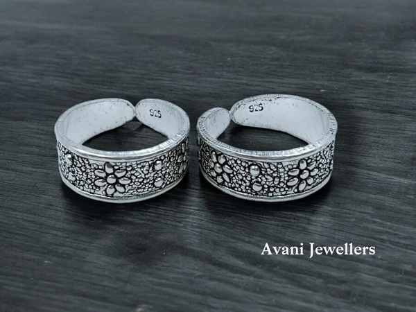Avani Jewellers Silver Plain Bichiya - 2.99