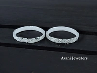 Avani Jewellers Silver Plain Bichiya - 2.35