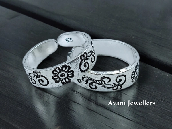 Avani Jewellers Silver Plain Bichiya - 2.84