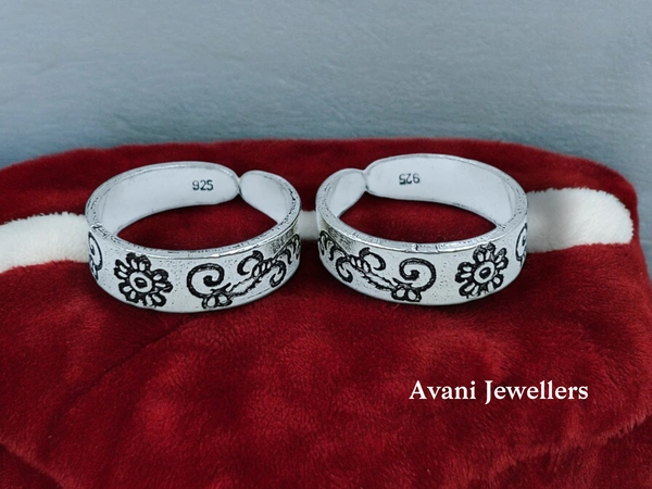 Avani Jewellers Silver Plain Bichiya - 2.84