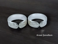 Avani Jewellers Silver Plain Bichiya - 3.5