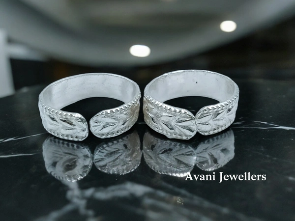Avani Jewellers Silver Plain Bichiya - 3.98