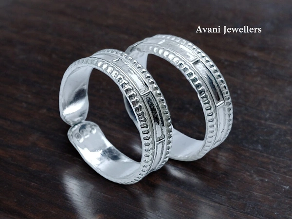 Avani Jewellers Silver Plain Bichiya - 3.45