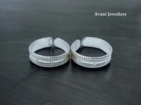 Avani Jewellers Silver Plain Bichiya - 3.45