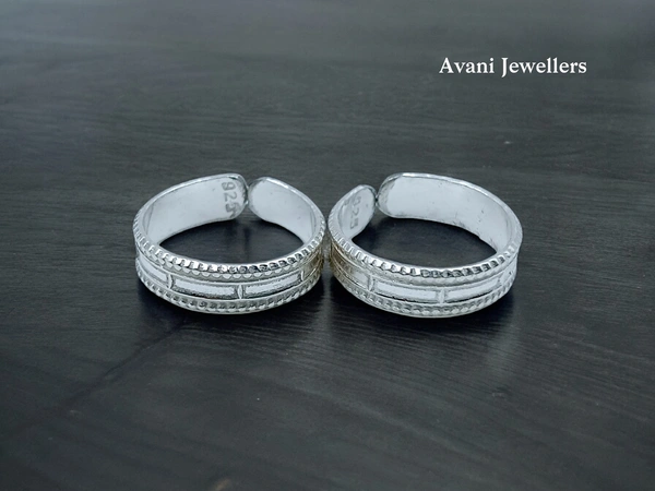 Avani Jewellers Silver Plain Bichiya - 3.45