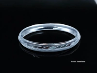 Avani Jewellers Silver Gents Kade - 16.93, 2 Inch