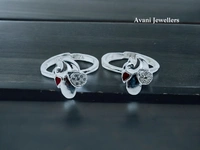 Avani Jewellers Silver Fancy Stone Bichiya - 4.6