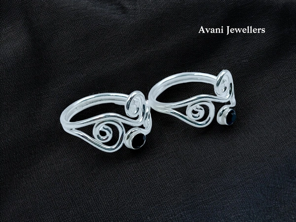 Avani Jewellers Silver Fancy Stone Bichiya - 3.43