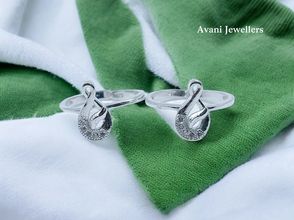 Avani Jewellers Silver Fancy Stone Bichiya - 3.35